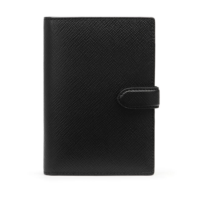 Black Leather Passport Holder/wallet 